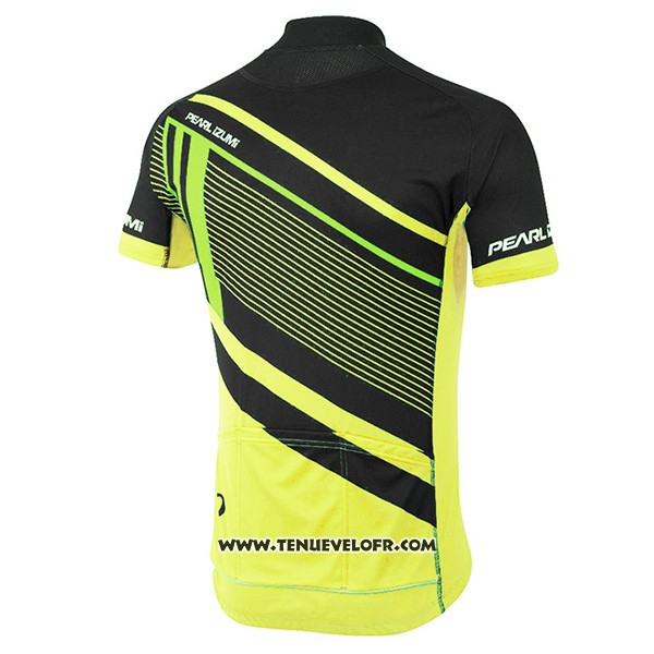 2017 Maillot Ciclismo Pearl Izumi Jaune Manches Courtes et Cuissard
